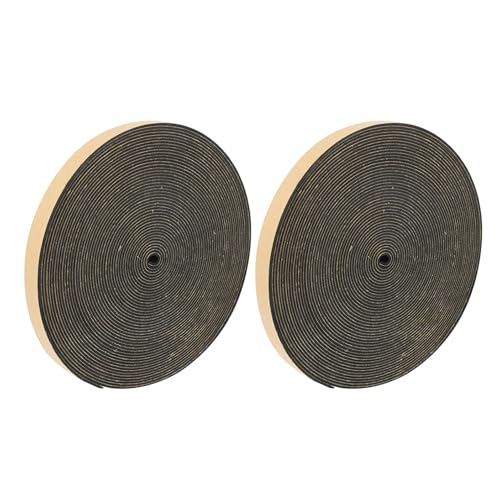 iplusmile Cinta de Espuma Selladora para Altavoces de Coche, 18 Mm X 10 M, 2 Rollos, Aislante Acústica y Térmica, Junta Insonorizada para Mejora de Sonido y Protección contra Humedad