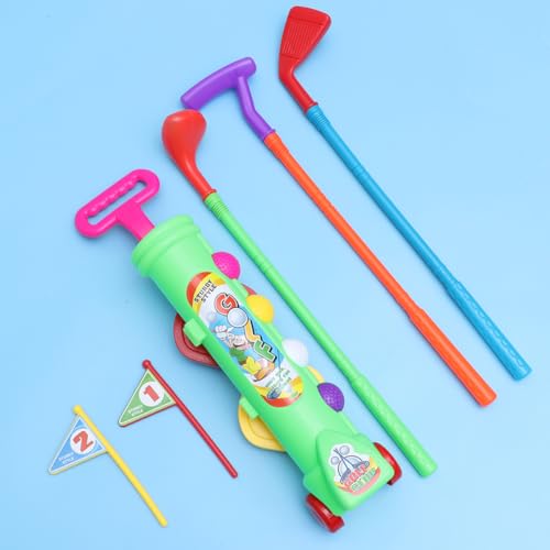 Set de golf éducatif vert idée cadeau idéale pour filles et garçons