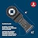 Bosch OSL114F-3 1-1/4 in. Starlock® Oscillating Multi Tool Bi-Metal Xtra-Clean Plunge Cut Blade 3 pk.
