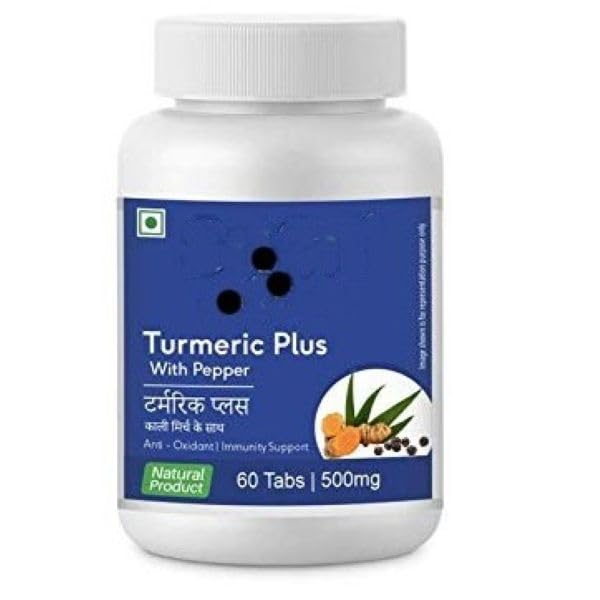 Sri Sri Turmeric Plus,60 Tabs 500mg- Pack 2 (Ayurveda-99)-image-8