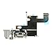 OnlyTech - Connecteur de Charge pour iPhone 6 Gris Clair - Nappe Interne Comprenant Le connecteur de Charge, la Prise Jack, Le Micro et l'antenne GSM - Compatible Apple
