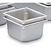 Vollrath 90662 Super Pan 3 Sixth-Size, 2-5/16 Quart Capacity