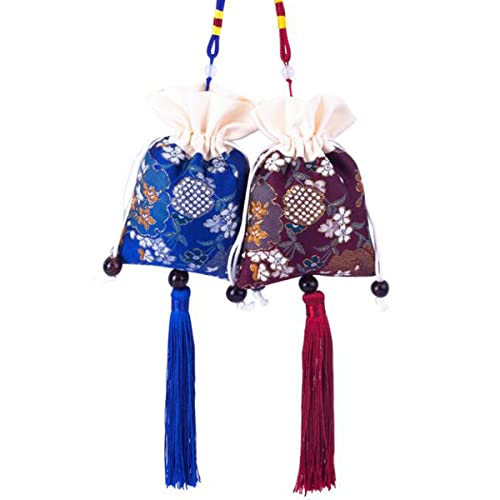 Kicwitgoo Bolsa con Cordón 10 Piezas Seda Brocada China miniatura 4