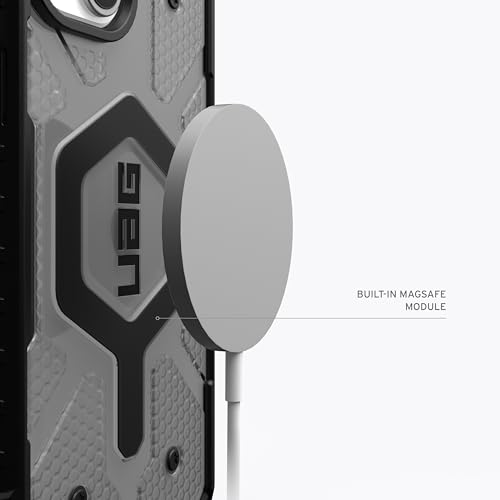 Image of Urban Armor Gear UAG Pathfinder Magnetic Compatible, Slim Fit Rugged Protective Case /Cover Designed for iPhone 15 Plus (6.7-Inch) (2023) (Military Drop Tested) - Ash