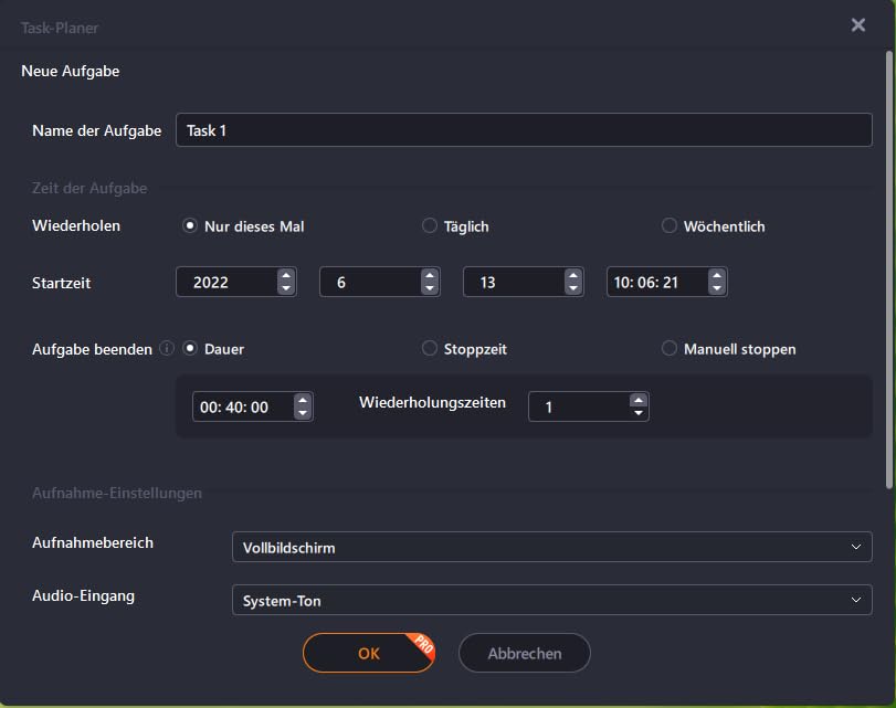 EaseUS RecExperts | Kompatibel mit Windows | 1 Gerät | Lifetime | Bildschirmaufnahme-Tool mit Audio | Aktivierungscode per E-Mail