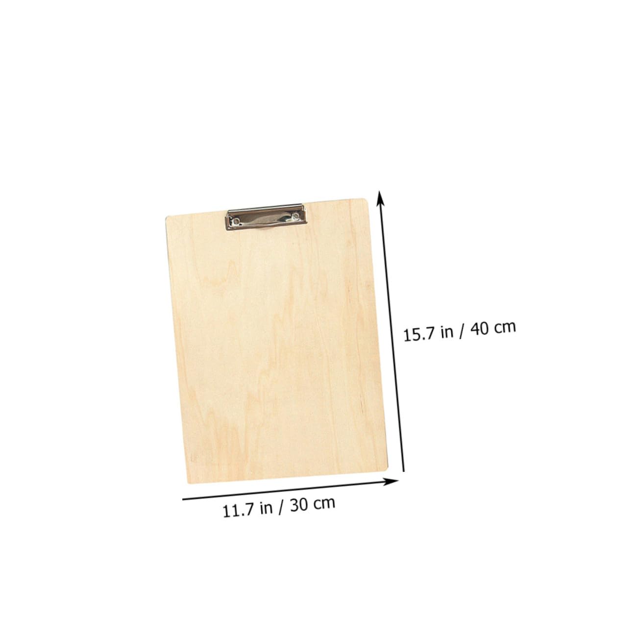 Zeichenbrett 3 Stück mit Klemme, Khaki, Robust