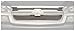 Putco 99157 Chrome Liquid Mesh Grille Overlay