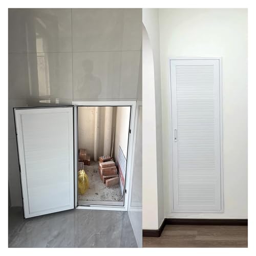 Genérico Panel de Acceso Aislado con Cerradura de 24 x 24, 14 x 14, 36 x 48, 22 x 42, 30 x 30, Acabado de contraventanas Falsas, Puerta de Acceso empotrada de Alta Resistencia para Paneles