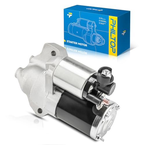 Image of PHILTOP New Starter 19011N Compatible with 2007-2008 Acura TL, 2005-2008 RL | Starter for Acura, 2007-2008 TL, 2005-2008 RL, 1.6KW 12V CCW 19Teeth OE 31200RDAA01,MHG028,M0T15971,91273440,19011,19011N