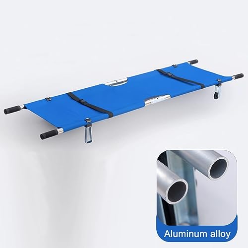 Tabla espinal de aleación de aluminio con estructura azul plegable 4
