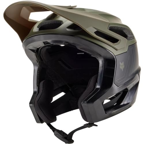 Fox Enduro MTB-Helm Dropframe Pro Oliv Gr. L