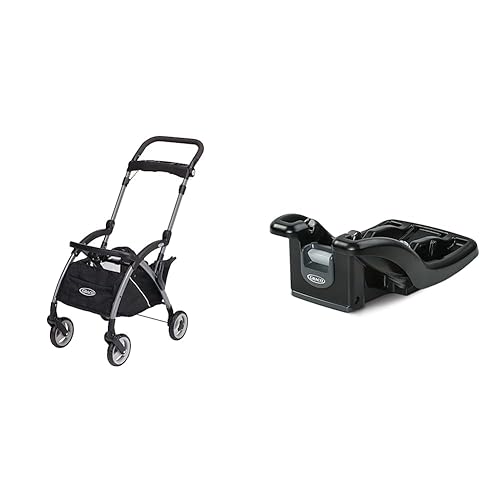 Graco SnugRider Elite - Portabebés para asiento de auto y base de asiento infantil Graco SnugRide Lite