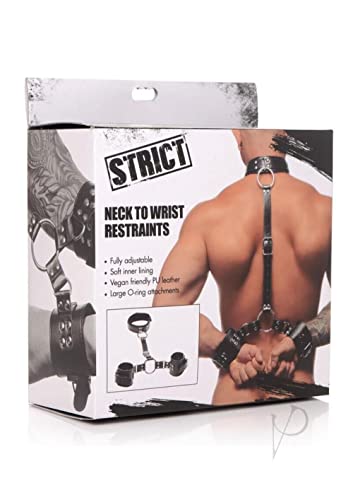 Restricciones de cuello a muñecas con hebillas reforzadas para control total 1
