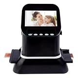 Ymnogjie Reisegeeigneter Digitalscanner für Familiengebrauch, Digitalisiert Mittelformat-120-Filme, Mikrofilme und Filmformate ohne Zusätzliches Zusatzgerät vor Ort