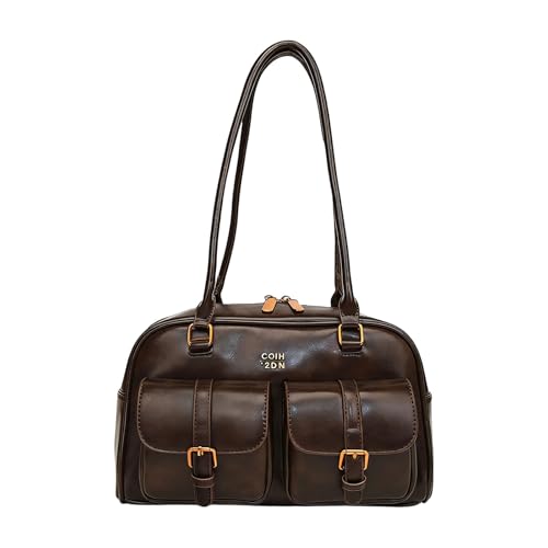 Sac à main cuir rétro Hobos femme pour le travail et les voyages