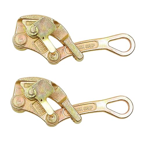 RXLIFE 2PCS Wire Puller, T Grip Cable Puller, Wire Pulling Tools Fits Cable Dia 4-22mm/0.157''-0.87'', Max Load 2T/4408LBS