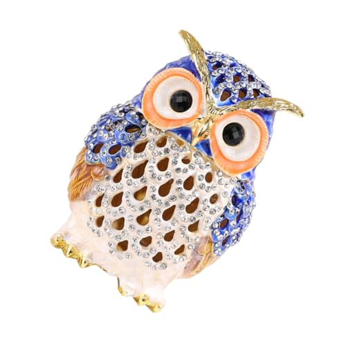 Boîte à bijoux hibou et rangement pour petits objets de voiture