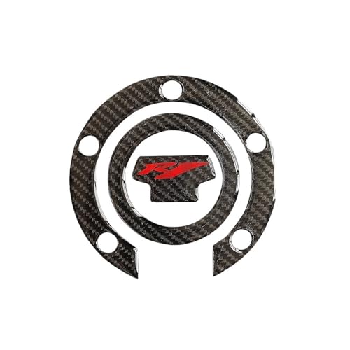 Tampon réservoir YZF-R1 en véritable fibre de carbone pour un look racing haut de gamme