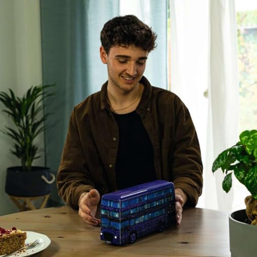 Ravensburger - Puzzle 3D Véhicules - Magicobus/Harry Potter - A partir de 8 Ans - 108 pièces numérotées à Assembler sans Colle - Accessoires de Finition Inclus - 11158