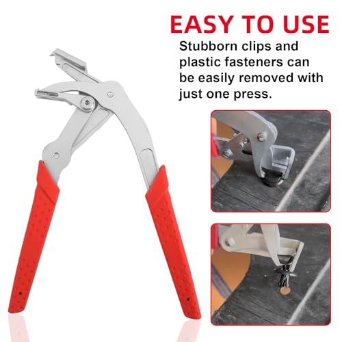 Pince à clips auto indispensable pour démonter un panneau de porte proprement sans casser