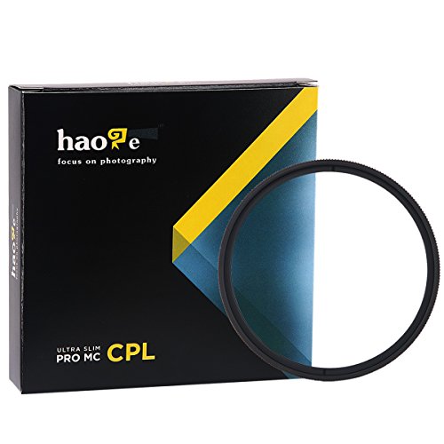 Haoge 37Mm Mc Cpl Multicoated Circular Polarizer Polarizing Lens Filter For Canon Nikon Sony Minolta Pentax Olympus Panasonic Leica Zeiss Tamron Digital Camera Dslr Lens #TOP20