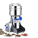 Smerigliatrice elettrica per cereali 220V, frantumatore per mulino a battente per frantumazione commerciale, polverizzatore per smerigliatrice per erbe aromatiche per cereali, frantumatore per smerig