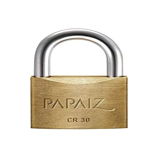 Cadeado Papaiz 30Mm Mesmo Segredo Dourado 35365