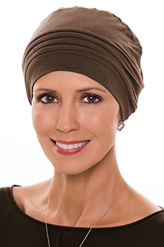 Cardani Couture Cap in Luxury Viscose from Bamboo Luxury Bamboo - Mocha