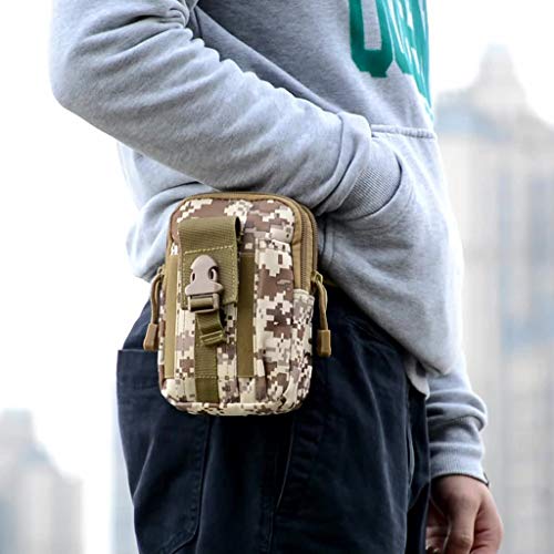 Tongina Pacote de fanny tático militar saco da cintura pacote de utilitário saco pacote de bum à pro