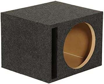 QPower QBOMB Dual 10″ 10 Inch Slot Ported Vented Empty Sub Woofer Enclosure Box 813177024546 - Foto 8