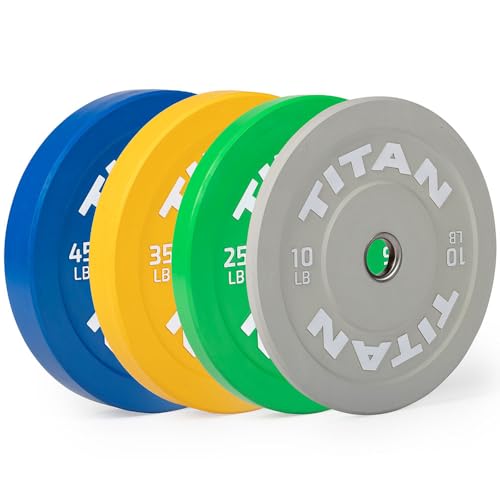 Titan Fitness Economy Bumper Plates