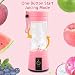 Imagen de Vaso exprimidor de frutas multifuncional de 400 ml con 6 cuchillas