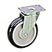 Component Hardware Group Chcmp15Pbb 5 in. Regaugel Ride Casters-Swivel with Brake - Dark Blue