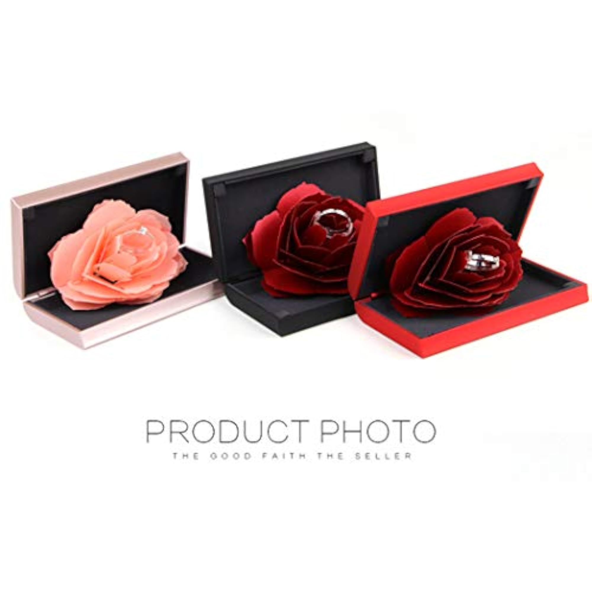 Rotating Ring Box Engagement Ring Box, DIY Gift