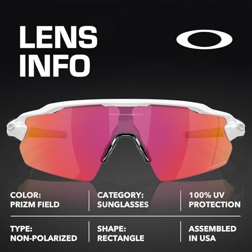 Image of Oakley RADAR EV PITCH OO9211 Shield Sunglasses With Official Eyewear Kit | Non-Polarized, Men's & Women's Sunglasses