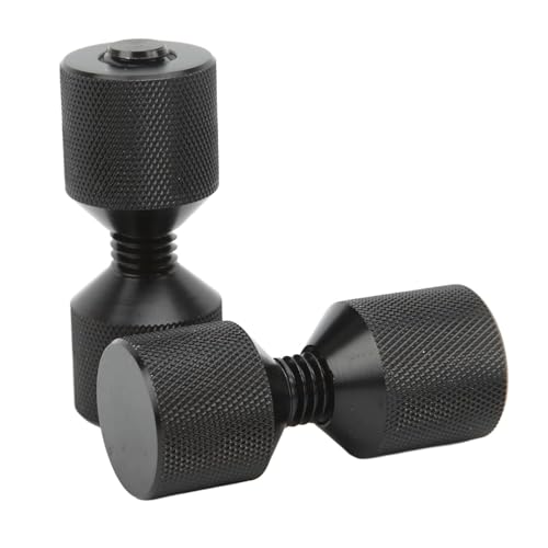 2-teiliges Flansch-Zwei-Loch-Stift-Set, Aluminium-2-Loch-Rohr-Flanschausrichter, Flansch-Ausrichtungsstift-Set für Auto