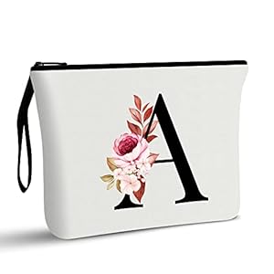 A-Z Personalized Makeup Bag,Birthda...