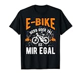 Perfekte Geschenkidee für Männer und Frauen für Weihnachten und den Geburtstag! Cooles Motiv für jeden Ebiker der nicht mehr auf ihren Hilfsmotor mit Akku Pedelec verzichten möchten und Humor Witz und Spaß versteht!