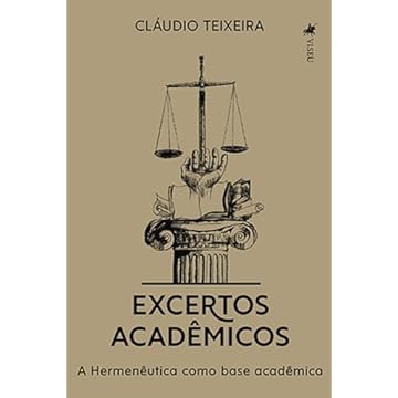 Capa do livro Excertos Acadêmicos: A Hermenêutica como base acadêmica
