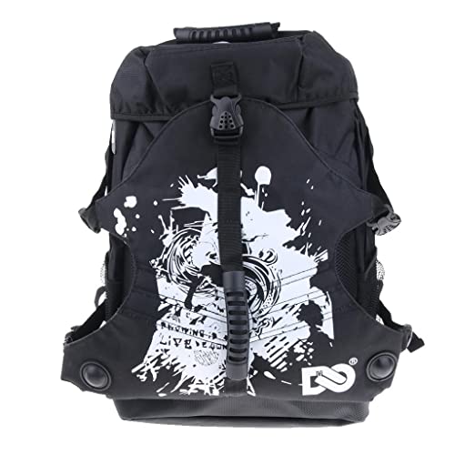 Mochila para patines de ruedas unisex con diseño práctico y lavable