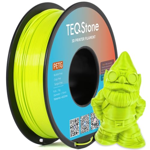 Image of PETG Filament 1.75mm Apple Green 1KG Spool, Consistent Diameter + /-0.02mm 3D Printer Filament Vacuum Packaging