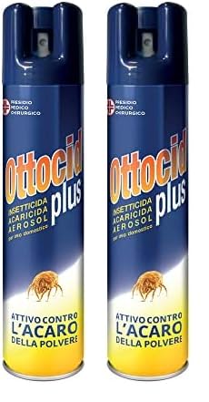 Ottocid Plus, Spray Insetticida e Acaricida per uso domestico -