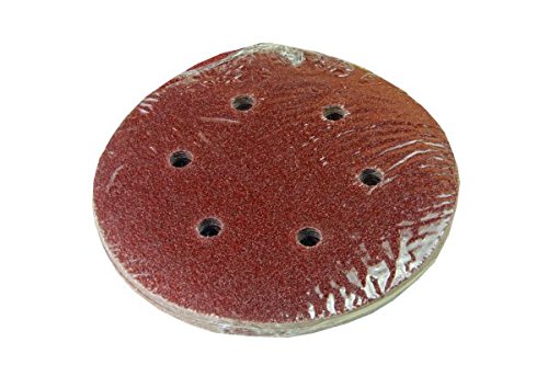 Mixed GRIT Hook & Loop Abrasive Sanding Pads - Discs 150mm 10pk B8071