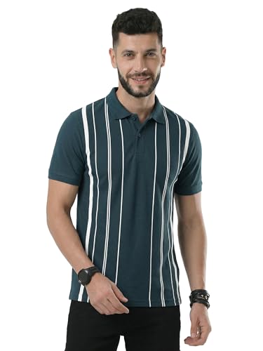 Image of fanideaz Branded Mens Half Sleeve Cotton Striped Polo T-Shirt for Mens || Polo Tshirt for Men || Branded Tshirt for Men