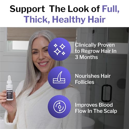 Shapiro MD Hair Growth Experts Minoxidil 2% Topical Solution for Women, Serum Promotes Hair Regrowth by Reactivating Hair Follicles (1 Month) - Image 6