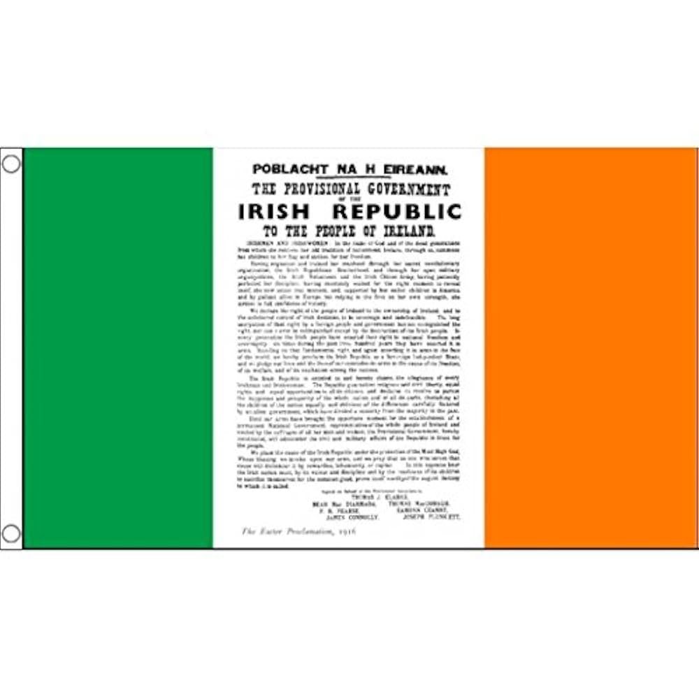 Sunburst Flag - 5 X 3 FT - Irish Republican Rebel Easter Rising 1916 Na