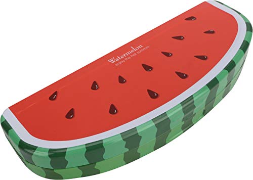 QIPS Fruit Shaped Multi-Layer Metal Pencil Box, Water Melon