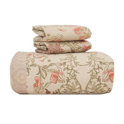 Image of Akshya Heavy Cotton Elastic Fitted Bedsheets with 2 King Size Pillow Covers, ultrasonic bedcover Double Bed with All Around Elastic 400 tc with 2 Pillow Covers