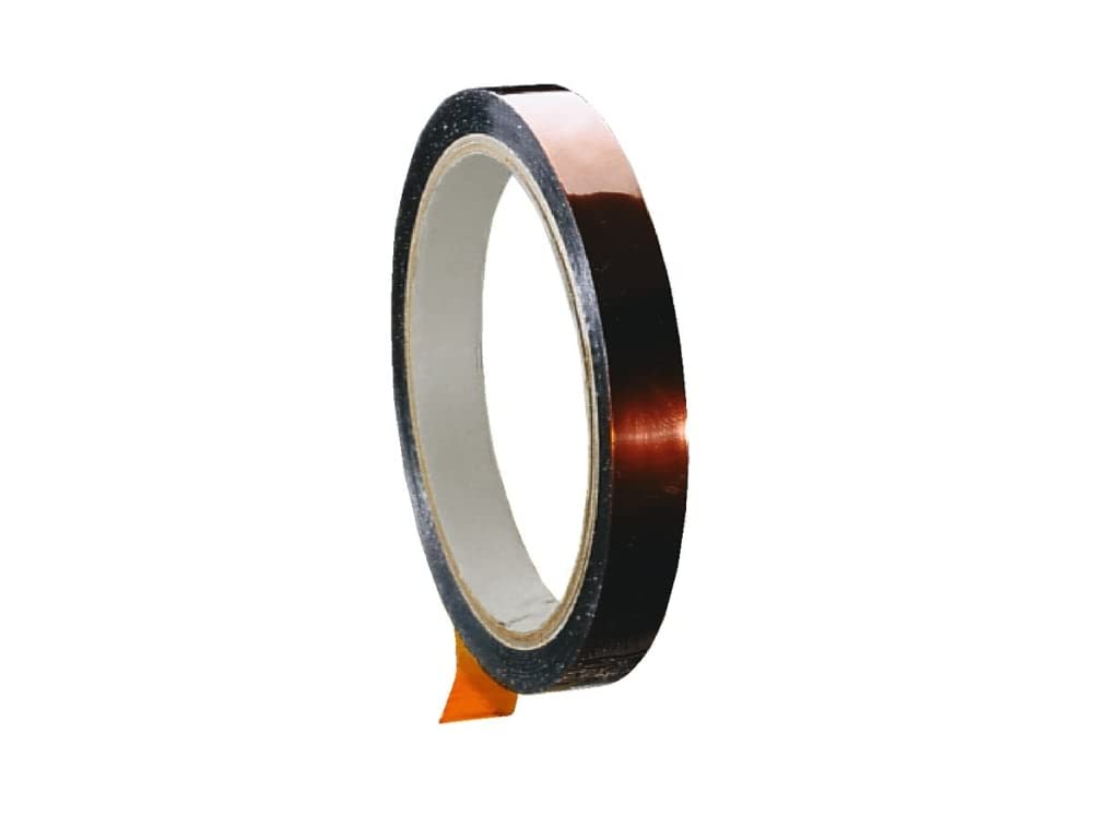 Techni-Pro 706ST108-706ST108 Kapton Tape, 1 inch x36 Yds, 3 inch Core, 2.5 mil, Silicone Adhesive