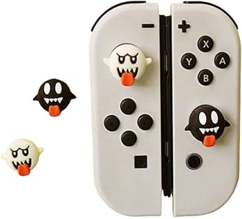 Ghost King Boo Mario Thumb Grips Compatible with the Nintendo
